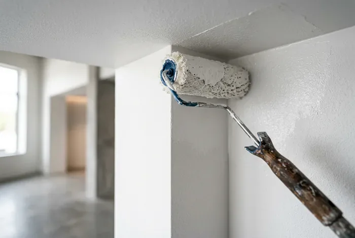Peut-on peindre mur et plafond en même temps pour ses travaux