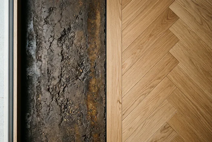 Que mettre sur un sol en terre battue dans une maison