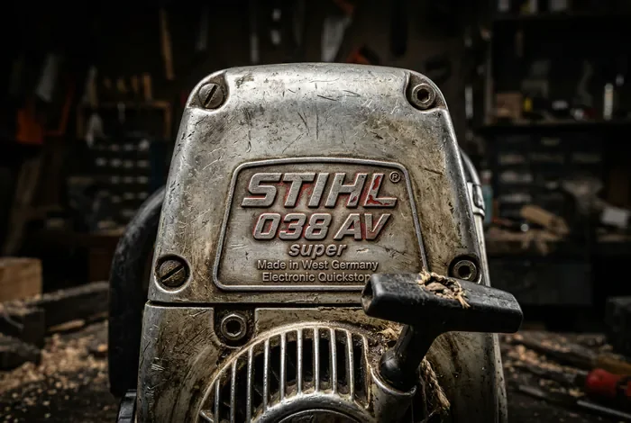 Puissance de la Stihl 038 AV et fiche technique moteur