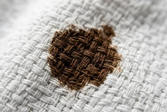 Comment enlever une tache marron sur le linge après lavage